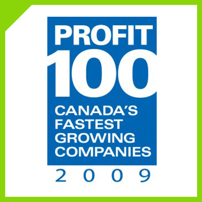 Profit Magazine Top 100 Fastest Growing Companies 2009