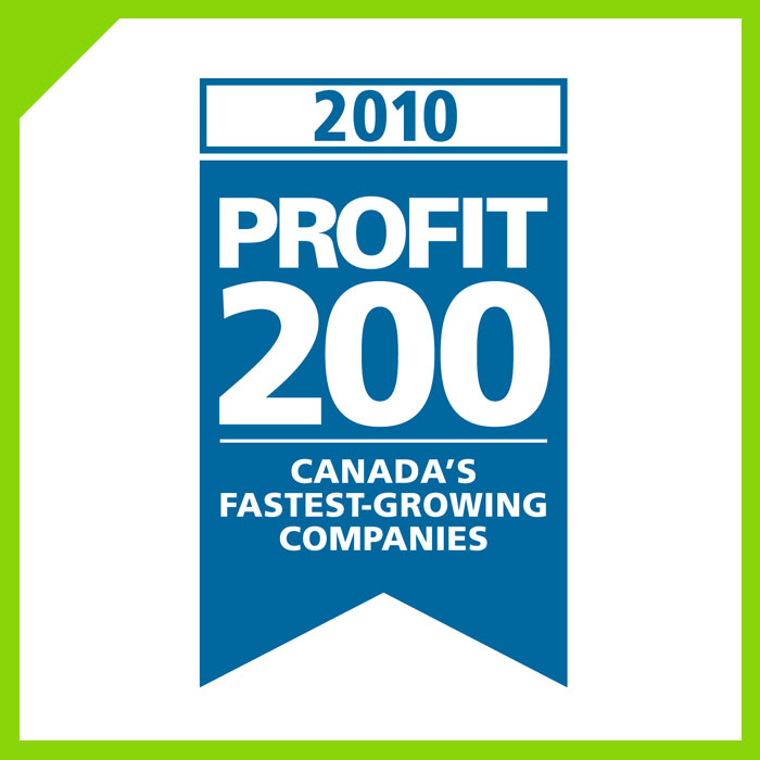 Profit Magazine Top 200 Fastest Growing Companies 2010
